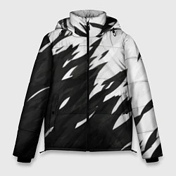 Куртка зимняя мужская Black & white, цвет: 3D-черный
