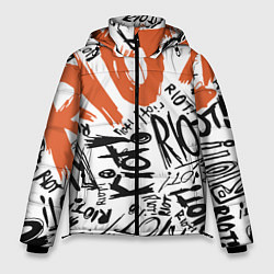 Куртка зимняя мужская Paramore: Riot, цвет: 3D-светло-серый