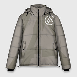 Куртка зимняя мужская Linkin Park: Grey style, цвет: 3D-красный