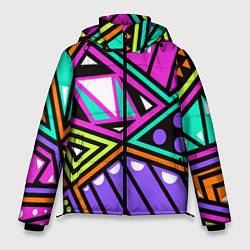 Куртка зимняя мужская Geometry, цвет: 3D-черный