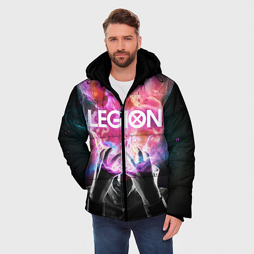 Мужская зимняя куртка Legion Minds / 3D-Черный – фото 3