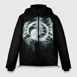 Куртка зимняя мужская Чужой в желудке, цвет: 3D-светло-серый