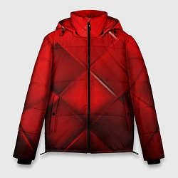 Мужская зимняя куртка Red squares