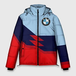Куртка зимняя мужская BMW БМВ, цвет: 3D-красный