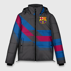 Мужская зимняя куртка Barcelona FC: Dark style