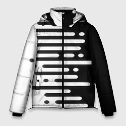 Куртка зимняя мужская Необычная геометрия!, цвет: 3D-красный