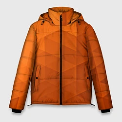 Мужская зимняя куртка Orange abstraction