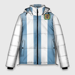 Куртка зимняя мужская Сборная Аргентины: ЧМ-2018, цвет: 3D-черный