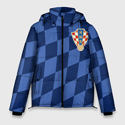 Куртка зимняя мужская Сборная Хорватии, цвет: 3D-черный