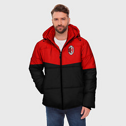 Куртка зимняя мужская АC Milan: R&B Sport, цвет: 3D-красный — фото 2