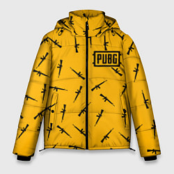 Куртка зимняя мужская PUBG: Yellow Weapon, цвет: 3D-светло-серый