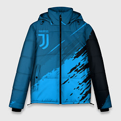 Куртка зимняя мужская FC Juventus: Blue Original, цвет: 3D-светло-серый