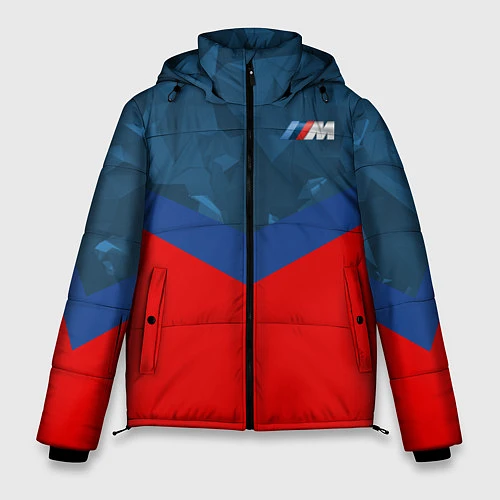 Мужская зимняя куртка BMW MOTORSPORT / 3D-Красный – фото 1