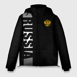 Куртка зимняя мужская Russia: Black Line, цвет: 3D-черный