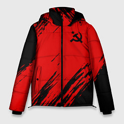 Куртка зимняя мужская USSR: Red Patriot, цвет: 3D-черный