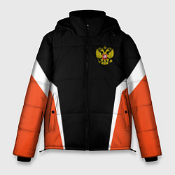 Куртка зимняя мужская Russia: Orange Sport, цвет: 3D-черный