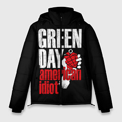 Куртка зимняя мужская Green Day: American Idiot, цвет: 3D-светло-серый