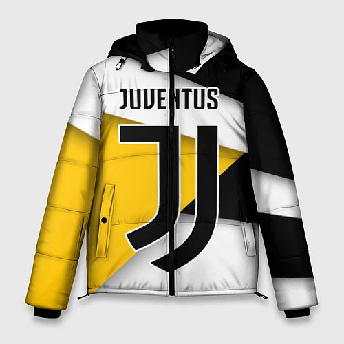 Мужская зимняя куртка FC Juventus / 3D-Красный – фото 1