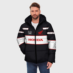 Куртка зимняя мужская Honda Sport, цвет: 3D-черный — фото 2