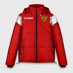 Куртка зимняя мужская Сборная России, цвет: 3D-красный