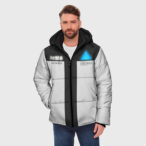 Мужская зимняя куртка RK900: Become Human / 3D-Черный – фото 3
