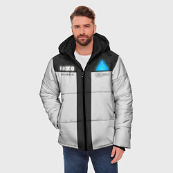 Куртка зимняя мужская RK900: Become Human, цвет: 3D-светло-серый — фото 2