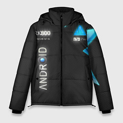 Куртка зимняя мужская Detroit: Android RK800, цвет: 3D-черный