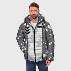 Куртка зимняя мужская Fortnite: Мастер сюрикенов, цвет: 3D-черный — фото 2