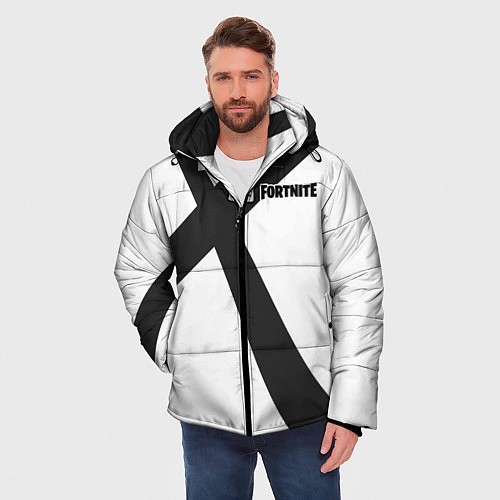 Мужская зимняя куртка Fortnite: Гренадёр / 3D-Черный – фото 3