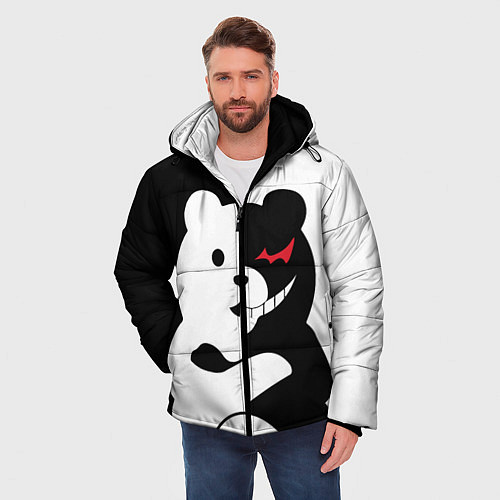 Мужская зимняя куртка Monokuma Drae / 3D-Красный – фото 3