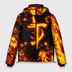 Куртка зимняя мужская DOOM: The Crucible, цвет: 3D-черный