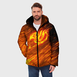 Куртка зимняя мужская NATSU DRAGNEEL, цвет: 3D-черный — фото 2