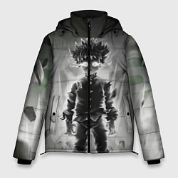 Куртка зимняя мужская Mob Psycho, цвет: 3D-черный