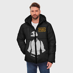 Куртка зимняя мужская PUBG: Online, цвет: 3D-черный — фото 2