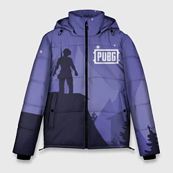 Куртка зимняя мужская PUBG: Sleep Night, цвет: 3D-светло-серый