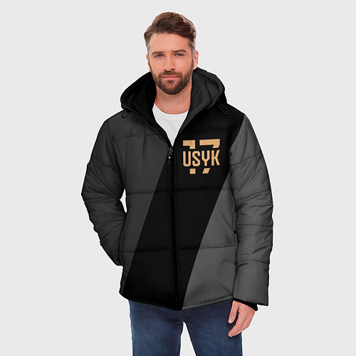 Мужская зимняя куртка USYK 17 / 3D-Черный – фото 3