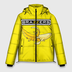 Куртка зимняя мужская Brazzers: Yellow Banana, цвет: 3D-светло-серый