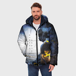Куртка зимняя мужская Death Stranding: Exclusive, цвет: 3D-черный — фото 2