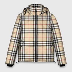 Куртка зимняя мужская Nova check, цвет: 3D-черный
