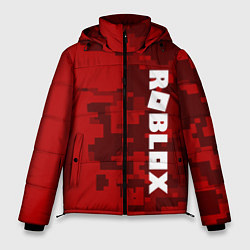 Куртка зимняя мужская ROBLOX: Red Camo, цвет: 3D-красный