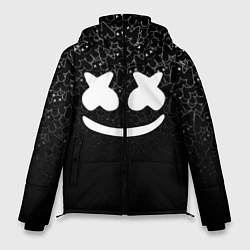 Куртка зимняя мужская Marshmello Black, цвет: 3D-черный