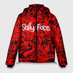 Куртка зимняя мужская Sally Face: Red Bloody, цвет: 3D-красный