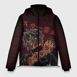 Куртка зимняя мужская SCARLXRD: Dark Man, цвет: 3D-черный