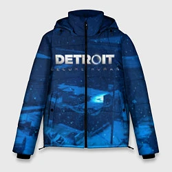 Куртка зимняя мужская Detroit: Become Human, цвет: 3D-светло-серый