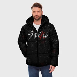 Куртка зимняя мужская STRAY KIDS, цвет: 3D-черный — фото 2