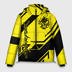 Мужская зимняя куртка Cyberpunk 2077: Yellow Samurai