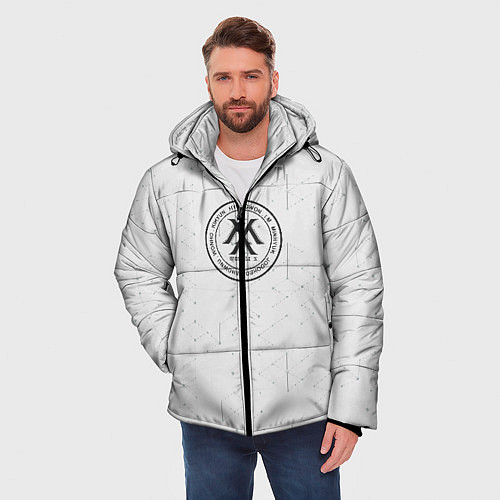 Мужская зимняя куртка Monsta x / 3D-Черный – фото 3