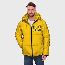 Куртка зимняя мужская BILLIE EILISH: Reverse, цвет: 3D-черный — фото 2