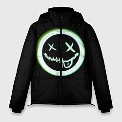 Куртка зимняя мужская SMLМОД, цвет: 3D-черный