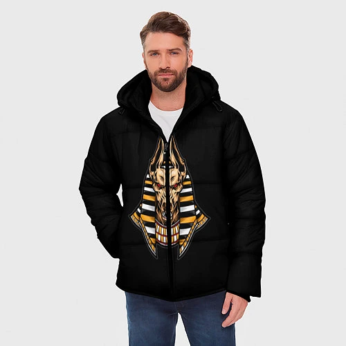 Мужская зимняя куртка Anubis / 3D-Черный – фото 3